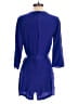 Yumi Kim Solid Blue Romper Size M - photo 2