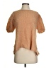 Zara Tan Short Sleeve Blouse Size S - photo 1