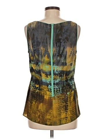 Lafayette 148 New York Sleeveless Silk Top (view 2)