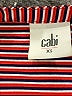 CAbi 100% Polyester Stripes Burgundy Long Sleeve Blouse Size XS - photo 7