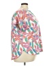 Lane Bryant Tropical Pink Short Sleeve Blouse Size 22 - 24 Plus - photo 4