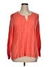 RXB Orange Long Sleeve Blouse Size XL - photo 1