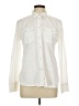 J.Crew Ivory Long Sleeve Button-Down Shirt Size 10 - photo 1