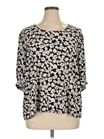 Downeast 3/4 Sleeve Blouse (view 1)