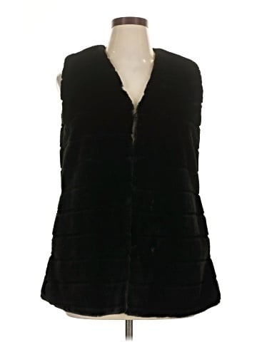 Echo Faux Fur Vest (view 1)