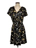 Unbranded Print Black Casual Dress Size M (estimated) - photo 1
