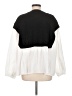 Avantlook Color Block White Pullover Sweater Size M - photo 2