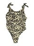 Unbranded Animal Print Gold One Piece Swimsuit Size XL - photo 1