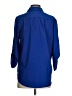 Sunny Leigh 100% Polyester Polka Dots Blue 3/4 Sleeve Blouse Size S - photo 2