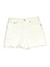 J.Crew Ivory Denim Shorts Size 24 waist - photo 1
