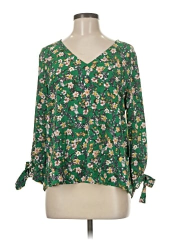 CeCe 3/4 Sleeve Blouse (view 1)