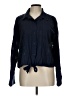 YFB 100% Cotton Blue Long Sleeve Blouse Size L - photo 1