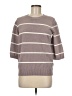 Unbranded Stripes Brown Purple Pullover Sweater Size M (estimated) - photo 1