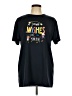 Unbranded 100% Polyester Black Short Sleeve T-Shirt Size L - photo 1