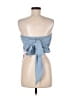 Cider 100% Polyester Blue Tube Top Size M - photo 2