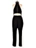 BCBGMAXAZRIA Solid Black Jumpsuit Size 4 - photo 2