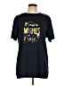 Unbranded 100% Polyester Black Short Sleeve T-Shirt Size L - photo 1