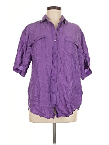 Whistles 3/4 Sleeve Silk Top (view 1)