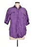 Whistles 100% Silk Purple 3/4 Sleeve Silk Top Size M - photo 1