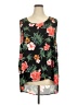 Everleigh 100% Polyester Black Sleeveless Blouse Size 2X - photo 1