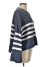 Pink Republic 100% Polyester Stripes Blue Pullover Sweater Size L - photo 4