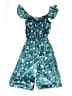 Justice Teal Dress Size 7 - 8 - photo 2