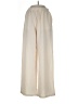 Unbranded 100% Polyester Solid Ivory Casual Pants Size L - photo 1