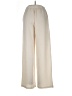 Unbranded 100% Polyester Solid Ivory Casual Pants Size L - photo 2