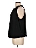 Max Studio 100% Polyester Black Sleeveless Blouse Size L - photo 5