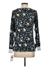 Flora Nikrooz Blue Long Sleeve Blouse Size XS - photo 2