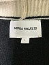 Norse Projects 100% Merino Color Block Brown Wool Sweater Size L - photo 6