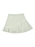 Ekouaer 100% Polyester Solid Ivory Casual Skirt Size S - photo 1