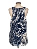 Current Affair Blue Casual Dress Size L - photo 2