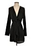 PrettyLittleThing 100% Polyester Black Cocktail Dress Size 4 - photo 1