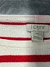 J.Crew Factory Store 100% Cotton Stripes Red Pullover Sweater Size XXS - photo 7