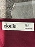 Elodie Burgundy Long Sleeve Top Size M - photo 7