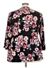 Avenue Black 3/4 Sleeve Blouse Size 22 - 24 Plus - photo 2
