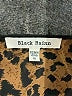 Black Rainn 100% Polyester Animal Print Brown Long Sleeve Blouse Size XL - photo 7
