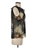 CAbi Brown Sleeveless Blouse Size XS - photo 4