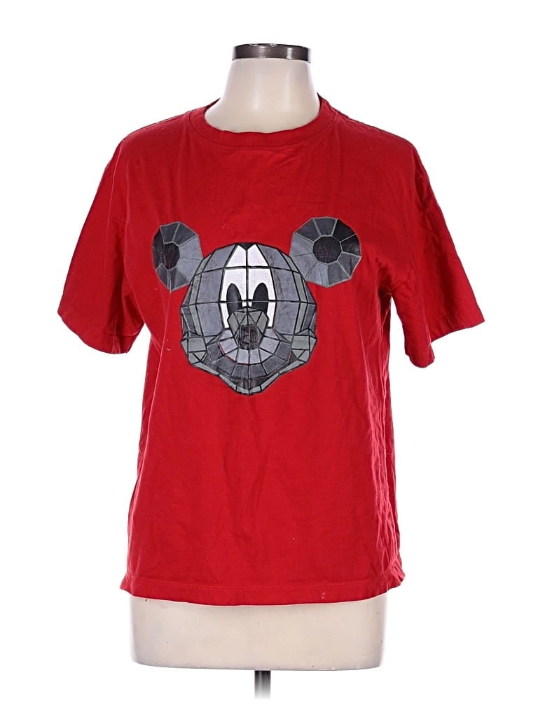 Pre-owned Zara Short Sleeve T-shirt In Red