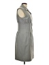 Calvin Klein Solid Gray Casual Dress Size 10 - photo 4