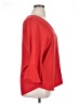 Pleione 100% Polyester Red 3/4 Sleeve Blouse Size XL - photo 4
