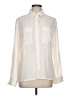 Covington 100% Polyester Color Block Ivory Long Sleeve Blouse Size L - photo 1