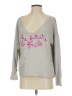 Shannon passero 100% Cotton Gray Pullover Sweater Size S - photo 1