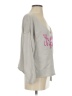 Shannon passero 100% Cotton Gray Pullover Sweater Size S - photo 4