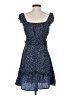 Unbranded Polka Dots Blue Casual Dress Size S - photo 2