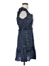 Unbranded Polka Dots Blue Casual Dress Size S - photo 4