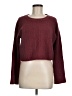 Steve Madden Solid Burgundy Pullover Sweater Size M - photo 1