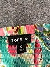 Torrid 100% Polyester Tropical Teal Casual Dress Size Lg Plus (0) - photo 7