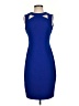 Calvin Klein Color Block Blue Cocktail Dress Size 4 - photo 1
